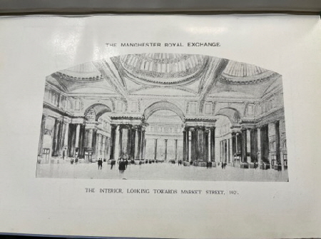 Manchester Royal Exchange - Interior 1921