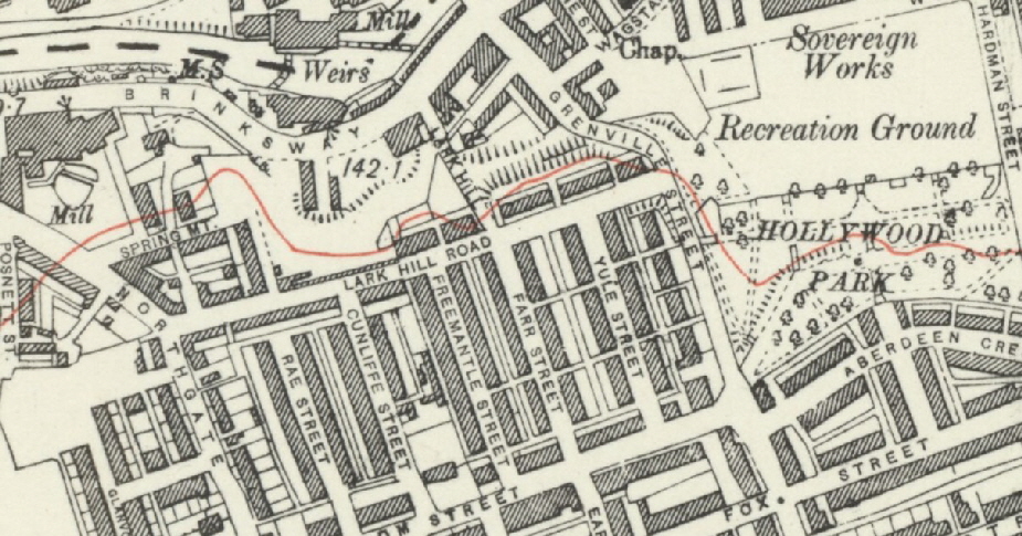 Stockport - map Farr St